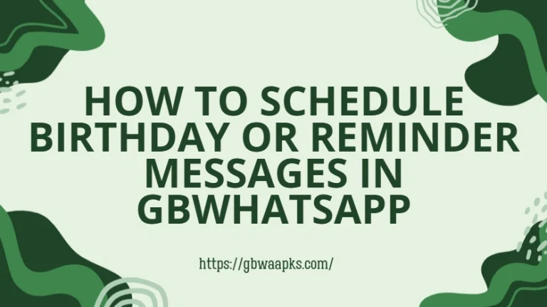 how to schedule birthday or cover image